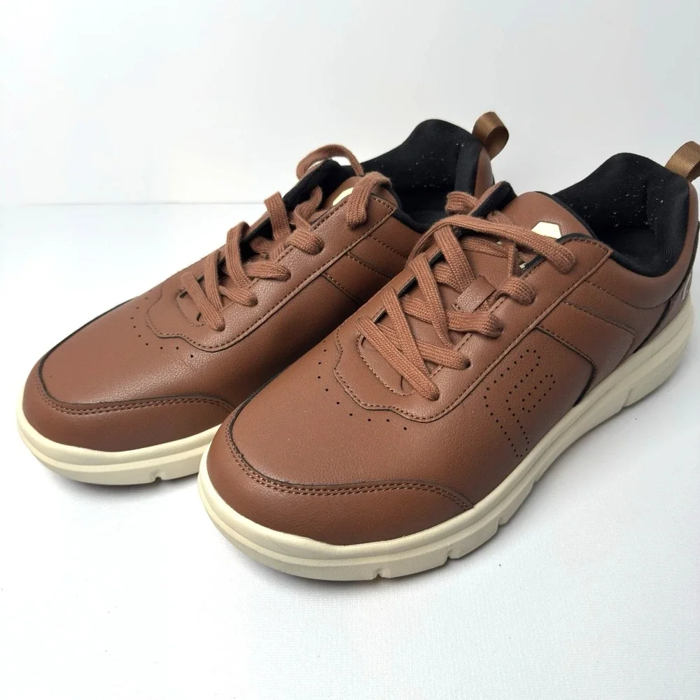 Fitville Marca Men's Size 11 Extra Wide Trainers Comfort Walking Shoes